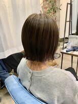 ルーナヘアー(LUNA hair) 【京都 山科】ボブ×アッシュブラウン