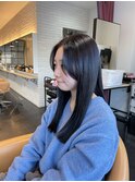 地毛風ツヤカラーロング