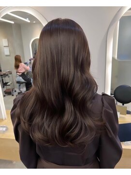 ジーナ 本八幡(Zina) 髪質改善＊ロングレイヤーグレーベージュ＊美髪【Zina本八幡】