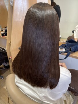 アンフィ 東京(Amphi) 【さや艶縮毛矯正で!!くせうねりバイバイ♪】