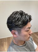 【メンズニュアンスパーマ】