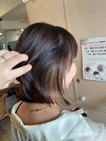 タエビスアリッサム(Taebis Alyssum) 夏のインナーカラー♪ミルクティーベージュ