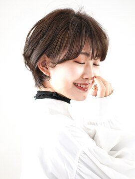 インセプション 銀座(INCEPTION) オリーブベージュ/ウェットヘア/ショートヘア/30代/40代/50代