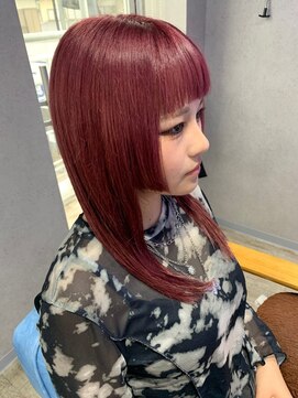 ヘアーディア(Hair...DiA) ボルドーカラー☆☆☆