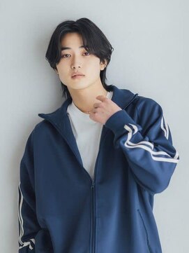 ハイレート ウニクス川越店(Hairate) 【Hairate本川越】センター分けウルフ