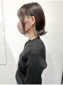 イヤリングカラーショートインナーカラー