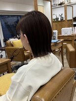 メアリー バイ メリー(marry by merry)&nbsp;【立町メアリーバイメリー】☆切りっぱなしボブ×ブラウン☆