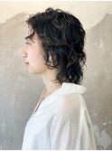 大人ミディアム・リッジスパイラルパーマ