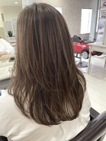 セレンディピティ(SERENDIPITY)&nbsp;ハイライト/ロングレイヤー/アッシュ/ベージュ/野幌/江別/美容室