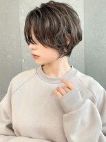 ロンドシエル 横浜(Lond ciel)&nbsp;ミニウルフレイヤーカット顔周り前髪韓国ショートボブ/横浜