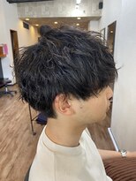 エルメ バイ アンフィー(Elme by anphi)&nbsp;【Elme 野呂】シャドウパーマ×マッシュ