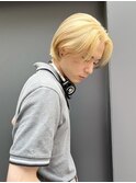【永田】ケアブリーチ抜きっぱなしブロンドデザインカラー