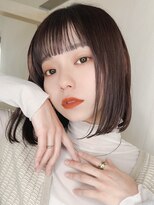 ヘアアンドビューティ ガーデン ベルモール店(HAIR AND BEAUTY GARDEN)&nbsp;栃木大人ショートボブグレイカラー白髪染め白髪ぼかしハイライト