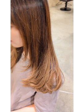 ティーズピーク(ty s peak) ベージュエンドカラー