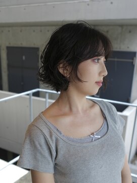 ニカバイカルマ(nica by carma) ショートボブパーマ