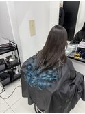 アクアブルーグラデーションカラー