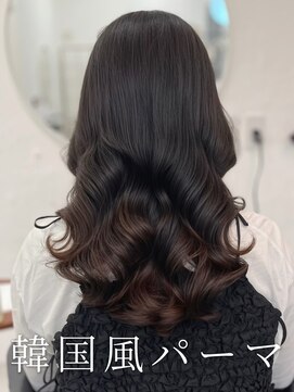 アミー 銀座(Ammy) #韓国風パーマ #コテ巻き風パーマ #ロングパーマ #パーマ