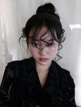 顔まわりパーマ　stylist  nana 【千葉駅】