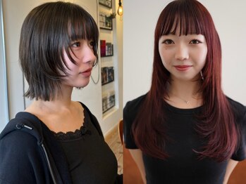 ポーズサロン(PAUSESALON)の写真/【春のトレンドもお任せ】顔まわりデザインで印象チェンジ！トレンドのレイヤーカットやハッシュカットも♪