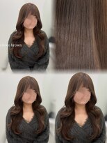 ジーナ 熊本(Zina) Zina熊本/choco brown/TOKIOトリートメント