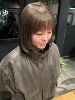 オリ(oli) ブリーチなしで作るオリーブベージュ