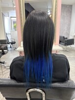 Tule  ~AQUA~【5月28日NEW OPEN】&nbsp;カッコ可愛いブルーインナーカラー