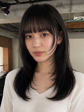 ノラジャーニー(NORA Journey) レイヤーカット顔周りカット顔周りレイヤーナチュラルレイヤー