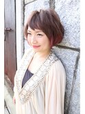 ふんわりカジュアルショートボブ