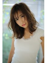 グランド(GRAND)&nbsp;外はねフワッと鎖骨ミディー