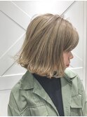 ボブ　×　ブロンド