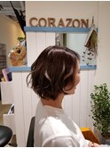 似合わせカットメルティカラー着物フェミニンロング