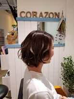 ヘアーメイク コラソン(hair make corazon)&nbsp;似合わせカットメルティカラー着物フェミニンロング