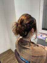 パティオンツー(PATIONN2)&nbsp;☆結婚式、パーティセット編み込みベースアップスタイル☆表参道