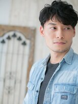 モッズヘア メン 新所沢店(mod's hair men)&nbsp;ニュアンスパーマのモテ髪ツーブロックb