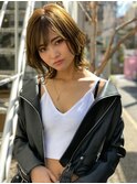 『AUSTIN銀糸町』マニッシュショート×ネイビーカラー