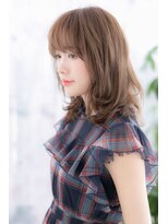 ミック ヘアアンドビューティー 大山店(miq  Hair&Beauty) リラクシーなシフォンウェーブ…くせ毛風セミディ