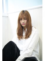 フレン(flen)&nbsp;シースルーバング×ニュアンスカール『藤原つかさ』