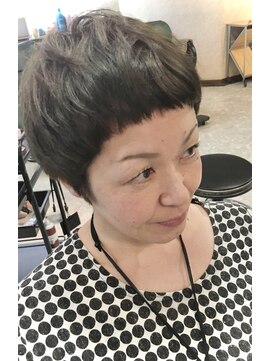 スーパーカットトリイマエショップ(SUPER CUT TORIIMAE SHOP) マッシュヘア