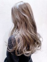 アルバム 新宿(ALBUM SHINJUKU)&nbsp;ブラウンロング_ホワイトアッシュエアリーミディ_ba324651