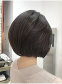 【佐々木　スタイル】大人ボブ×ヌーディーカラー