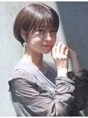 マッシュショート＆ハイライト@20代30代40代50代