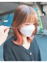 ボアップ 京橋店(boappu)&nbsp;#インナーカラー#ぐびれヘア#インナーピンク