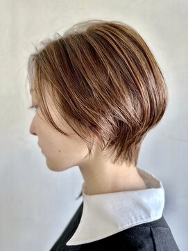 ソイクフ(SOY KUFU) 大人可愛い20代30代40代イメチェン似合わせカットレッドブラウン