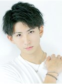 ソフツイストかきあげマッシュ