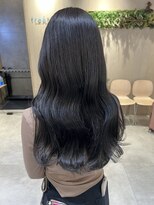 フリーラ 横浜(freera)&nbsp;黒髪/グレーベージュ/レイヤーロング/前髪パーマ[横浜駅]