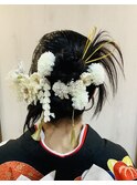 カチモリ 成人式ヘアセット
