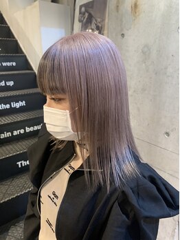 ココモ(KOKOMO)の写真/誰とも被らない香川TOPクラスのデザインカラー☆ケアブリーチでダメージレスなハイトーンを！