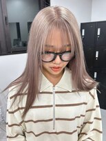 ベレーザ 渋谷(BELEZA)&nbsp;8182ニュアンスカラーシルバーアッシュハイトーンカラー韓国ヘア