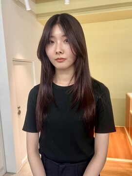 ロジェ(loje) 暖色カラー/艶髪ヘア/レイヤーカット