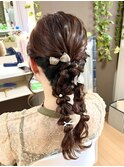 ツイン玉ねぎヘア【品川/ヘアセット】